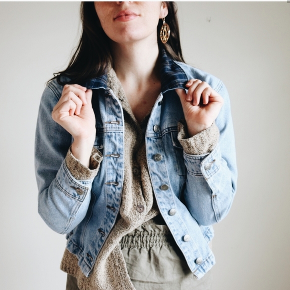 mgr Jackets & Blazers - Vintage tapered denim jacket -B6